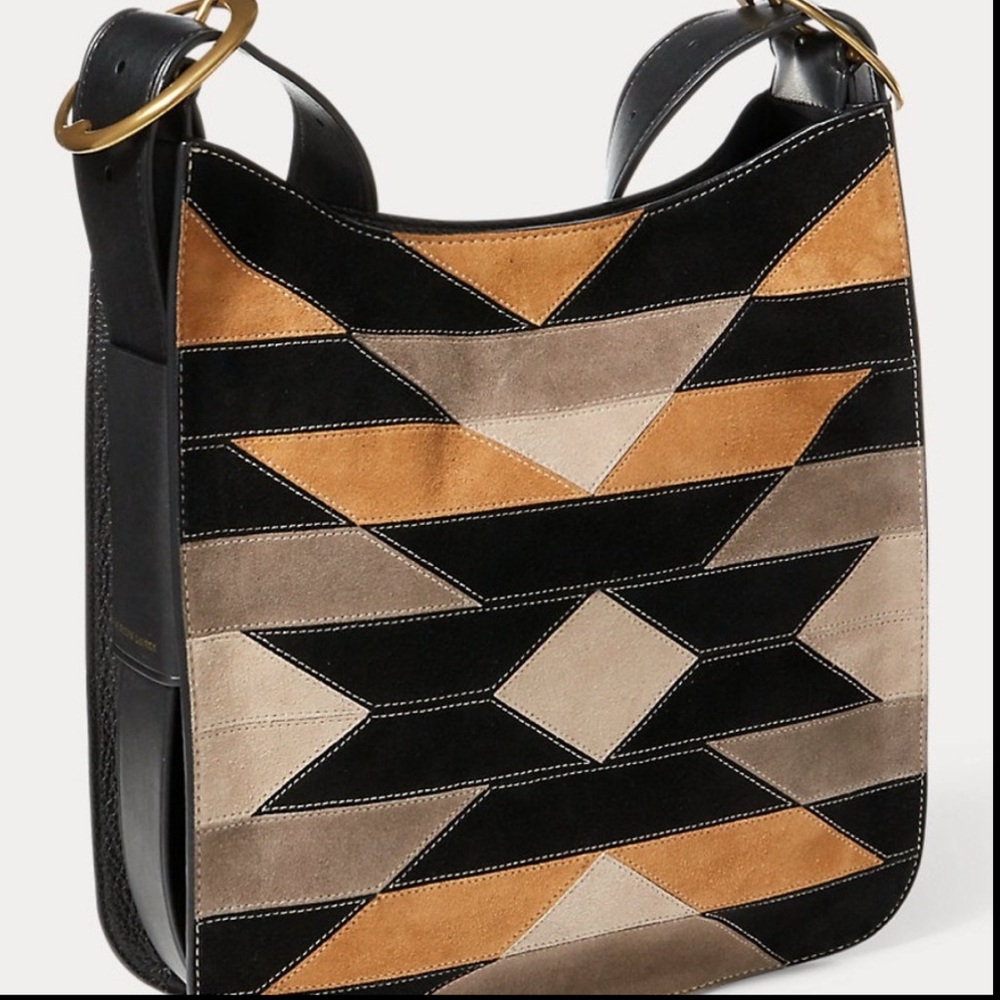 Polo by Ralph Lauren Patchwork Lennox Messenger Bag